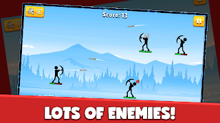 Stickman Archer : Arrow Master - Screenshot 1