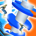 Cover Image of Download Stack Fall Crash Helix Super Spider 3D 1 APK