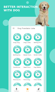 Translator for dogs joke