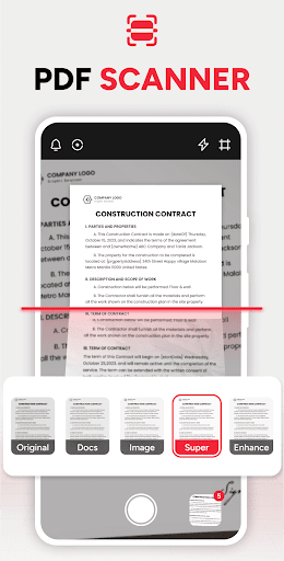 Screenshot of Image to PDF - PDF Reader
