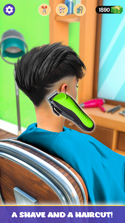 Game screenshot Barber Shop Haircut Salon Game mod apk