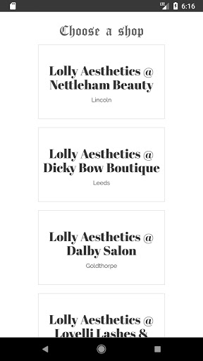 Lolly Aesthetics Screen 2