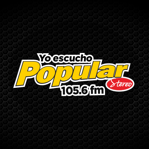 Popular Stereo 105.6 fm logo