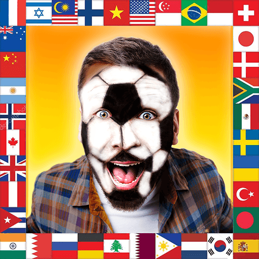 Flag Face Paint – Sport Photo   Icon