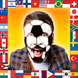 Flag Face Paint  -  Sport Photo Editor icon