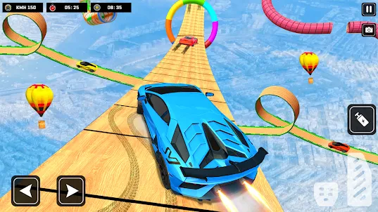 Crazy Car Stunt :Ramp Car Game
