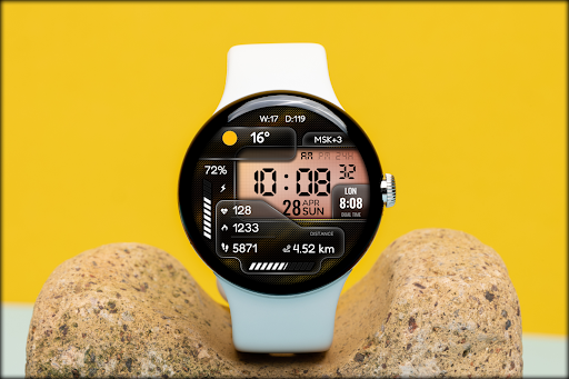 RCHITUK Sport URX65 Watch face screenshot 3
