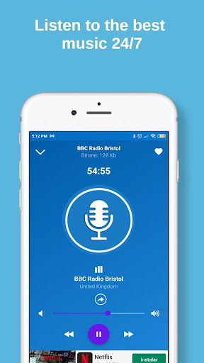 UK Radio Bristol App Screen 2