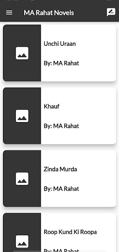 MA Rahat All Novels Screen 2