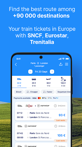 Kombo: Train, Bus & Flights Screen 3