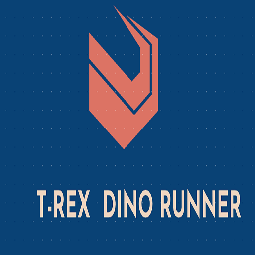 Trex dino run logo