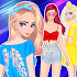 Lovely sisters dress up game