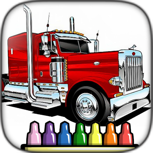 Desenhos de Caminhões para colorir - Páginas de colorir