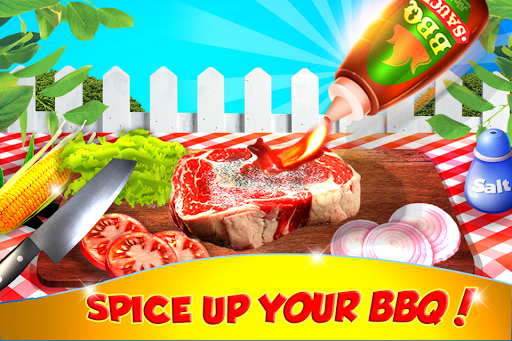 Backyard Barbecue Cooking Screen 2