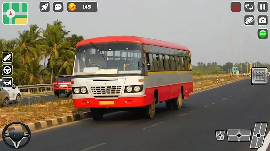 South Indian Bus karnataka 3D