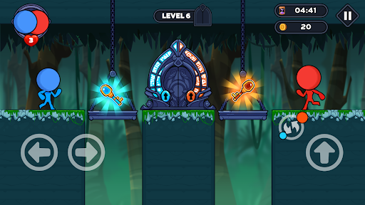 Stick Red Blue: Horror Escape 9