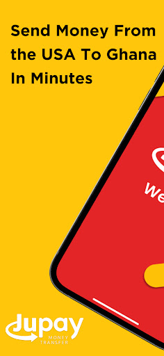 Android application Jupay - Money Transfer Service screenshort