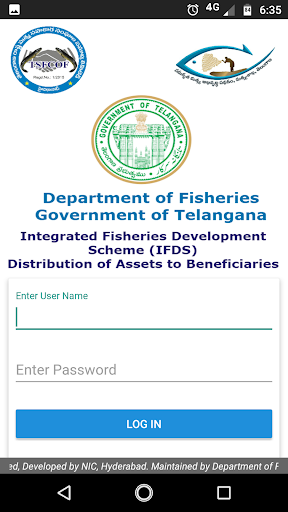 tMatsya, Telangana State. Screen 2