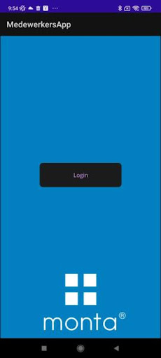 Android application Monta Employee App screenshort