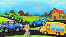 子供向けの自動車ゲーム-運転と修理のおすすめ画像1