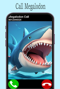 Fake Call Megalodon Game