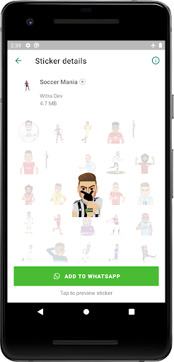 Football Sticker WAStickerApps