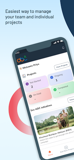 Android application Neev Central screenshort