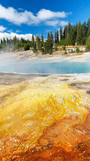 Android application Yellowstone National Park screenshort