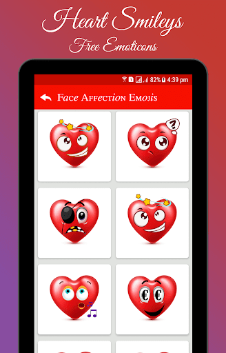 Heart Smileys free Emoticons and Symbols