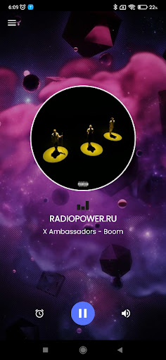 Android application RADIOPOWER screenshort