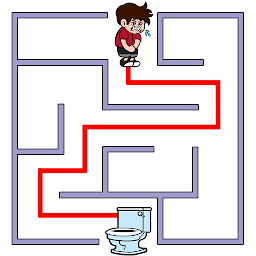 تصویر نماد Maze Escape: Toilet Rush