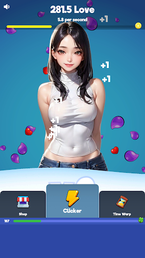 Sexy touch girls: idle clicker 1