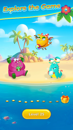 Android application Monsters Island Pop screenshort