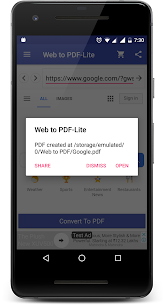 Web naar PDF Converter MOD APK (Premium ontgrendeld) 3