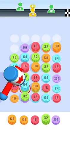 2048 Drop -Merge Number - Screenshot 2