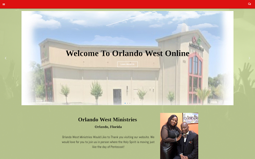Orlando West Ministries Screen 3
