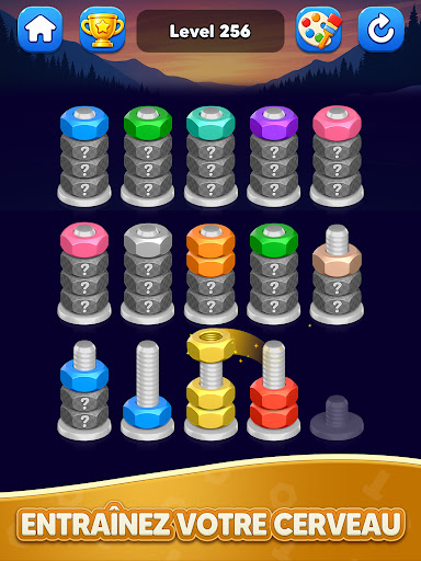 Nut Sort: Color Match Game screenshot 10