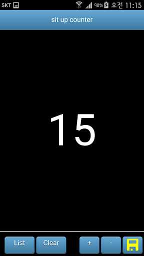 Android application smart count - number counter screenshort