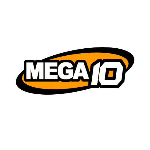 MEGA10 RADIO logo