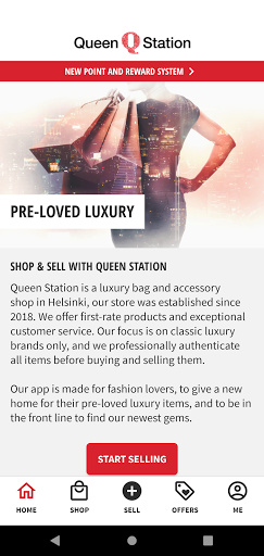 Android application Queen Station screenshort
