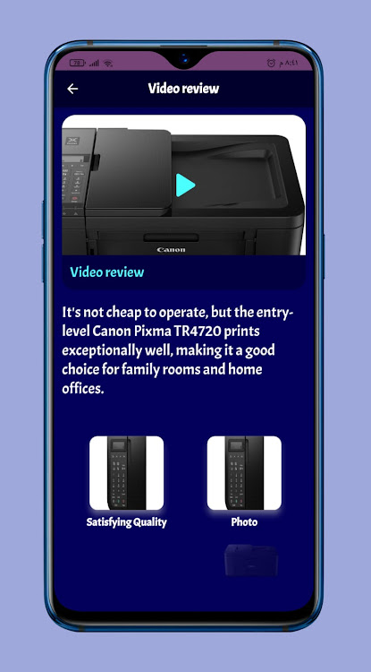 Canon Pixma Inkjet P Guide - 6 - (Android)