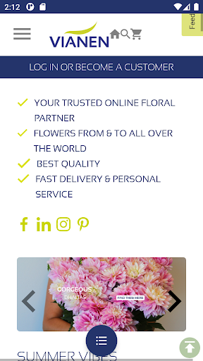 Vianen Flowerexport Screen 3