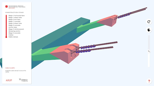 B2P Bridge Visualization Tool Screen 3