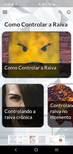Android application Como Controlar a Raiva screenshort