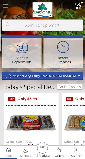 Screenshot of Shop Smart Supermarket