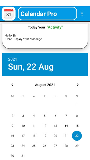 Android application Calendar Pro - Keep Notify screenshort