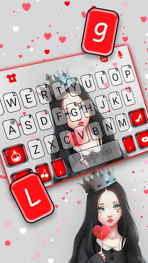 Queen Lollipop Love Keyboard T Screen 2