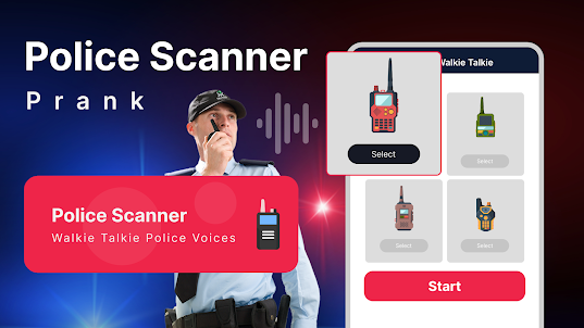 Fake Police Scanner-Prank call