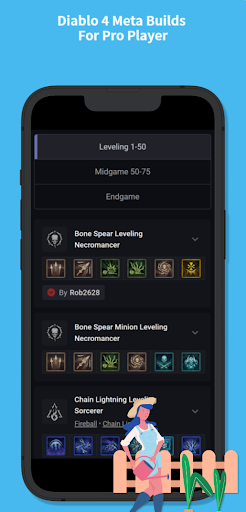 diablo 4 builder & map Screen 2