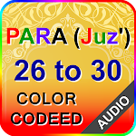 Color coded Para 26 to 30 with Audio Apk
